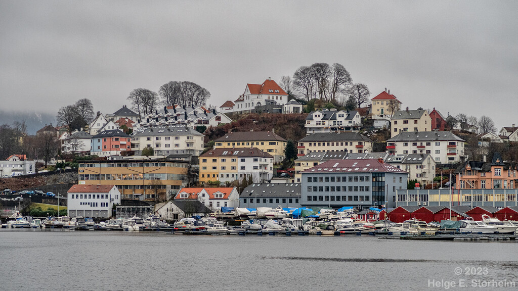 Houses on a hill by helstor365