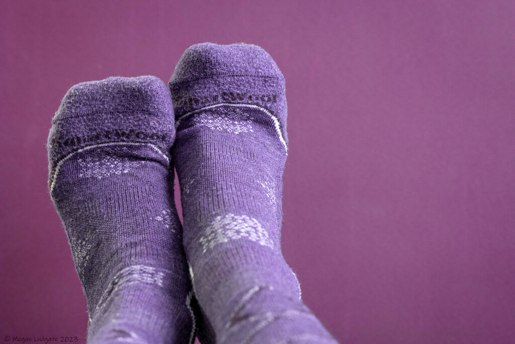 Purple Socks by kuva