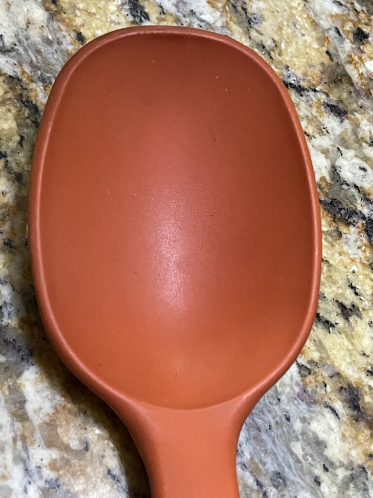 Orange spoon by homeschoolmom