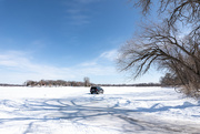 20th Mar 2023 - First Day of Spring: SUV on a Frozen Lake