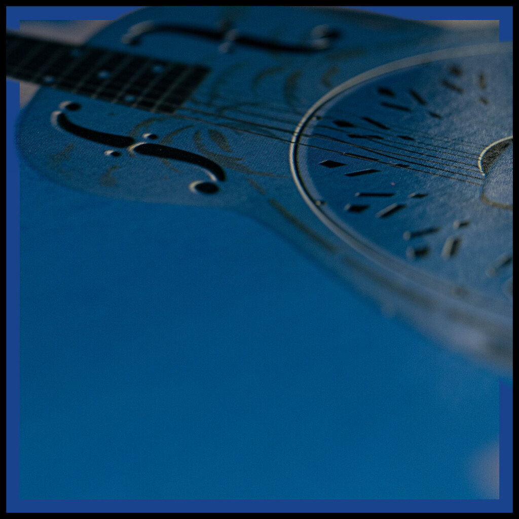 the blue guitar by koalagardens