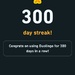 Duolingo 300 day streak