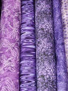 25th Mar 2023 - A Choice of Purple Fabrics 