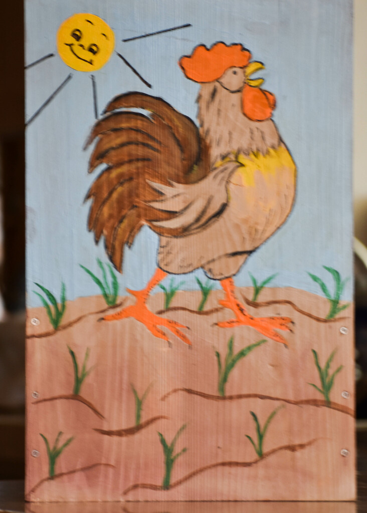 Rooster Planter by bjywamer