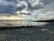 14th Mar 2023 - Edward skimming stones at Carrick Shore