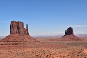 18th Mar 2023 - Left and Right Mitten, Monument Valley.