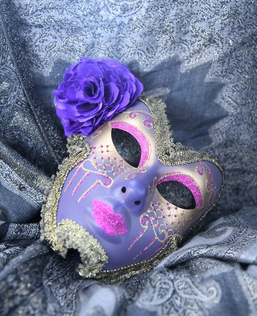 Purple Mask by paintdipper