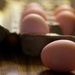 pink eggs