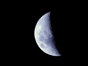 28th Mar 2023 - Moon on the westside..