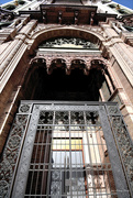 28th Mar 2023 - A decorative gate with a decorative facade entrance