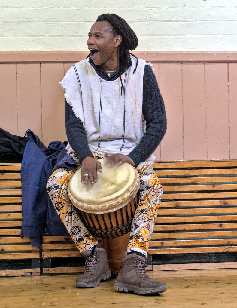 Moussa : Drummer  by phil_howcroft