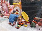 29th Mar 2023 - Working on a mural in Kingaroy
