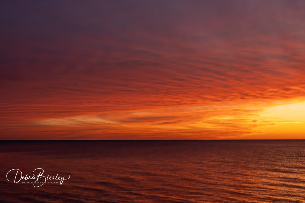 Lake Michigan Sunset by dridsdale