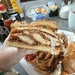 Chicken Parmigian sandwich 