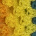 Yellow crochet