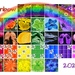 My March 2023 Rainbow Calendar by shutterbug49