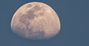 31st Mar 2023 - Moon Tonight Before Sunset!
