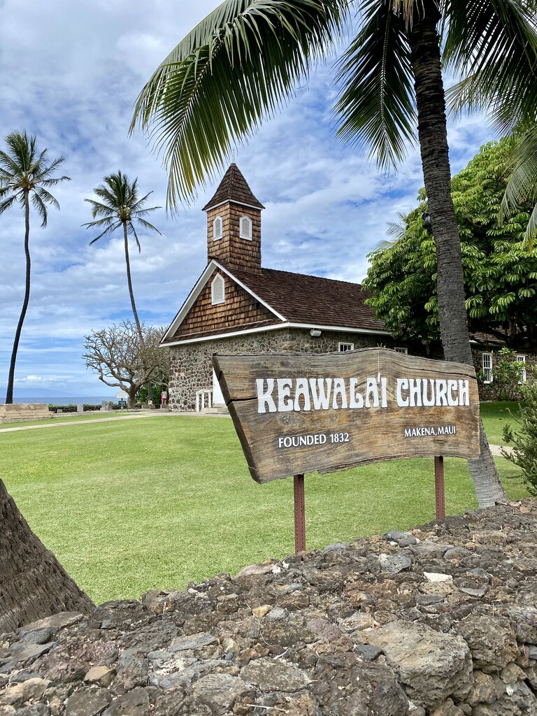 Stone Church in Maui by clay88