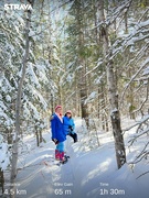 4th Apr 2023 - Snowshoeing 