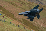 5th Apr 2023 - F15 in the Welsh mountains