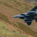 F15 in the Welsh mountains by clifford