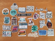 30th Mar 2023 - Book Stickers!