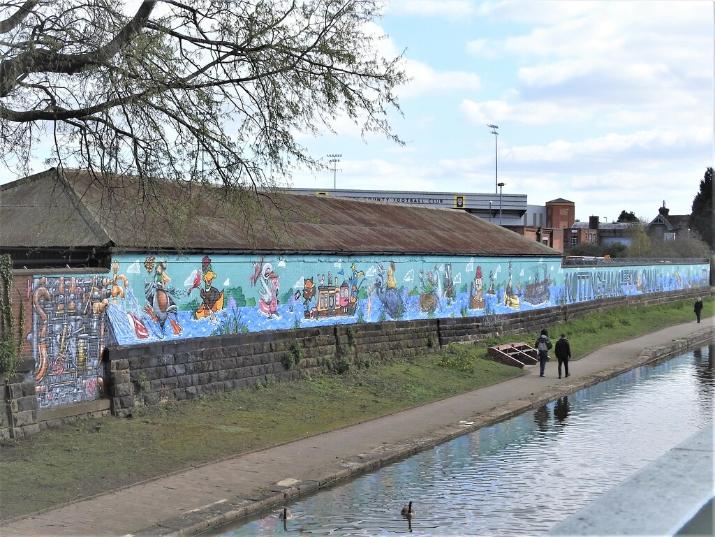 Canal Side Mural 1 by oldjosh