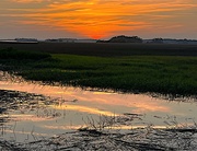 8th Apr 2023 - Marsh sunset at high tide