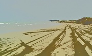 9th Apr 2023 - 09 mile Beach using Diorama art on camera