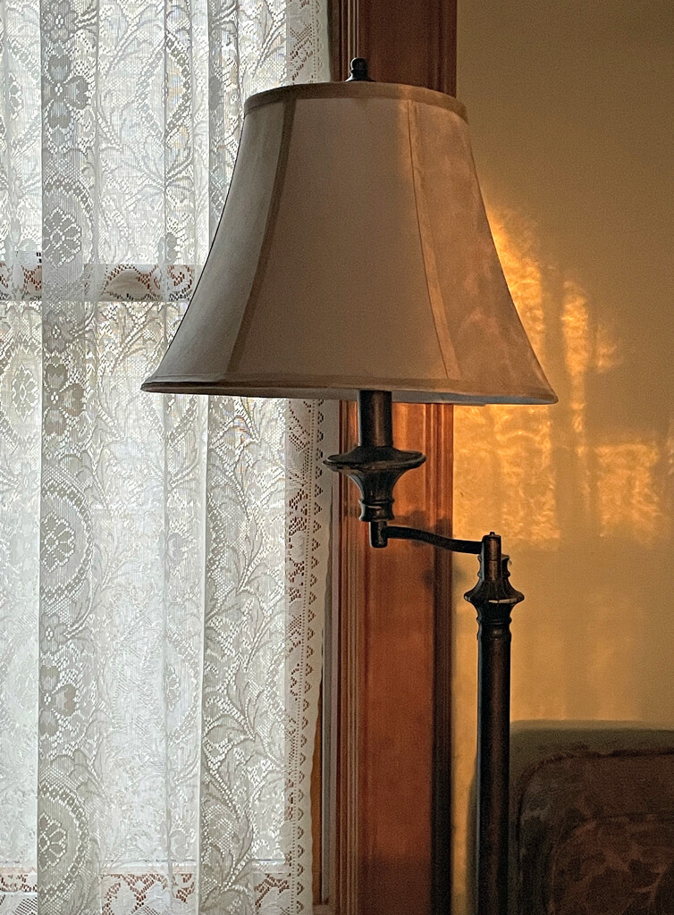 Lamp in Morning Light by mcsiegle