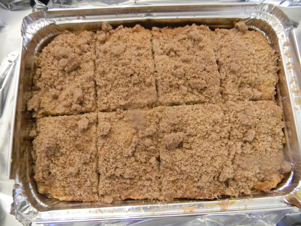 Passover Apple Crumb Cake  by sfeldphotos