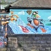 Canal Side Mural 2 Nottingham and Beeston Canal by oldjosh