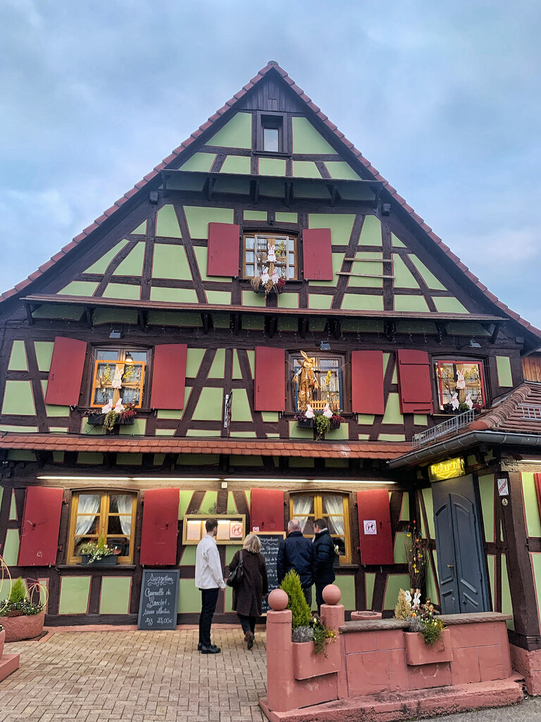 Restaurant in Alsace.  by cocobella