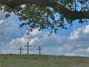 12th Apr 2023 - The Flower Mound crosses