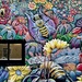 Flowers & Bees Mural by eahopp