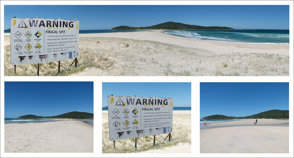 Fingal Spit -  Looks Idyllic But Can Be Quite Treacherous  by onewing