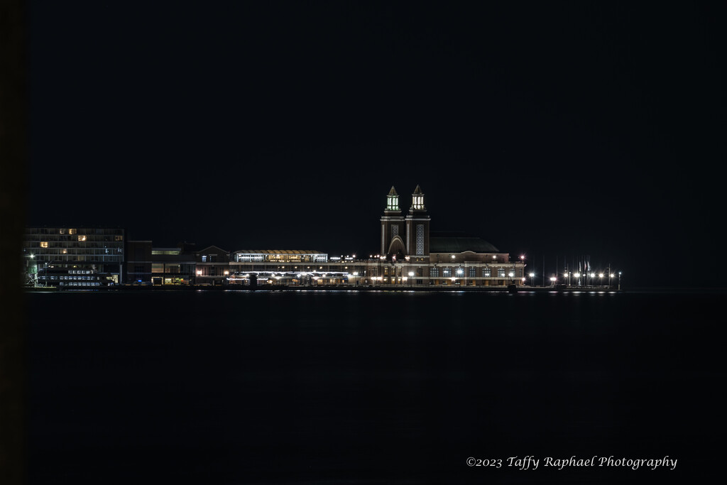 Navy Pier at Night by taffy
