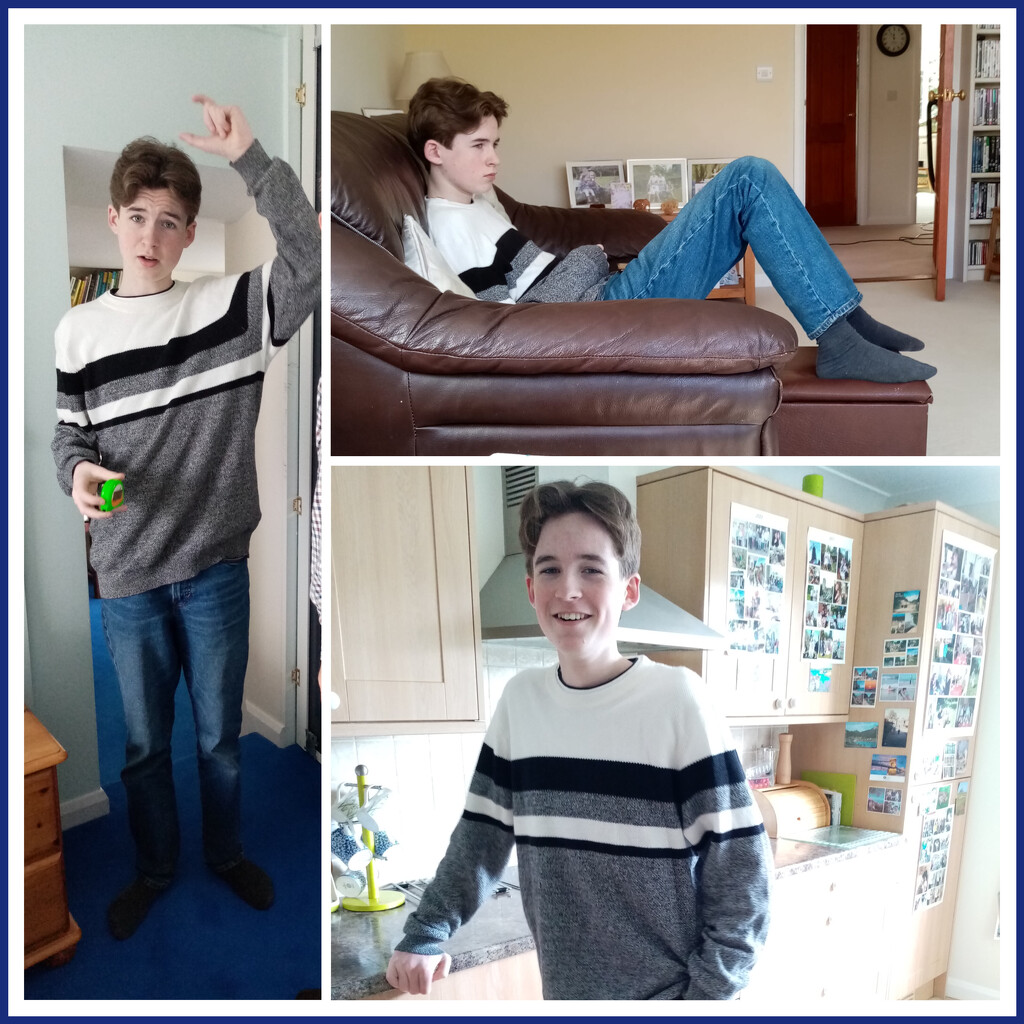Different Moods of a Teenage Grandson  by foxes37