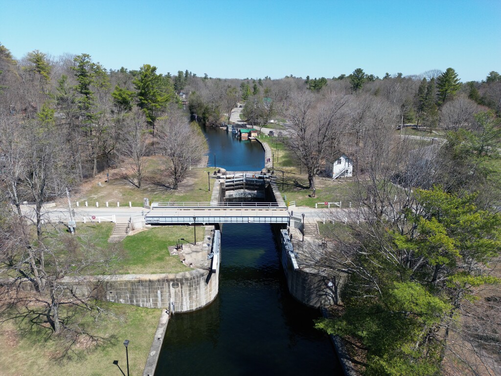 Chaffey's Lock (Lock 37) on the Rideau Canal by frantackaberry