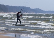 12th Apr 2023 - Kiteboarding on Lake Michigan
