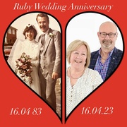 16th Apr 2023 - Ruby Wedding