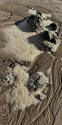 18th Apr 2023 - Sand patterns , rocks and foam 
