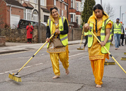 18th Apr 2023 - VAISAKHI NAGAR KIRTAN : A smile from the street cleaning team