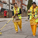 VAISAKHI NAGAR KIRTAN : A smile from the street cleaning team by phil_howcroft