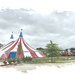 A small circus  tent popped up in our community by louannwarren
