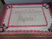 19th Apr 2023 - Rhonda's Retirement Cake