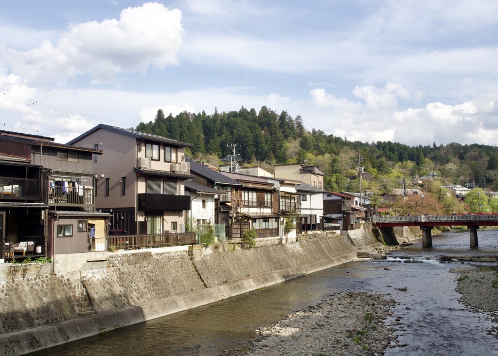 The Miyagawa River, Takayama P4195016 by merrelyn