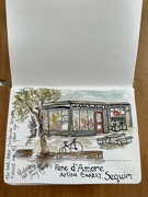 21st Apr 2023 - Watercolor Sketch of Bakery