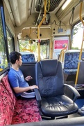 23rd Apr 2023 - You bring your own seat on the bus you should sit on it! Unless of course it’s on casters!!
