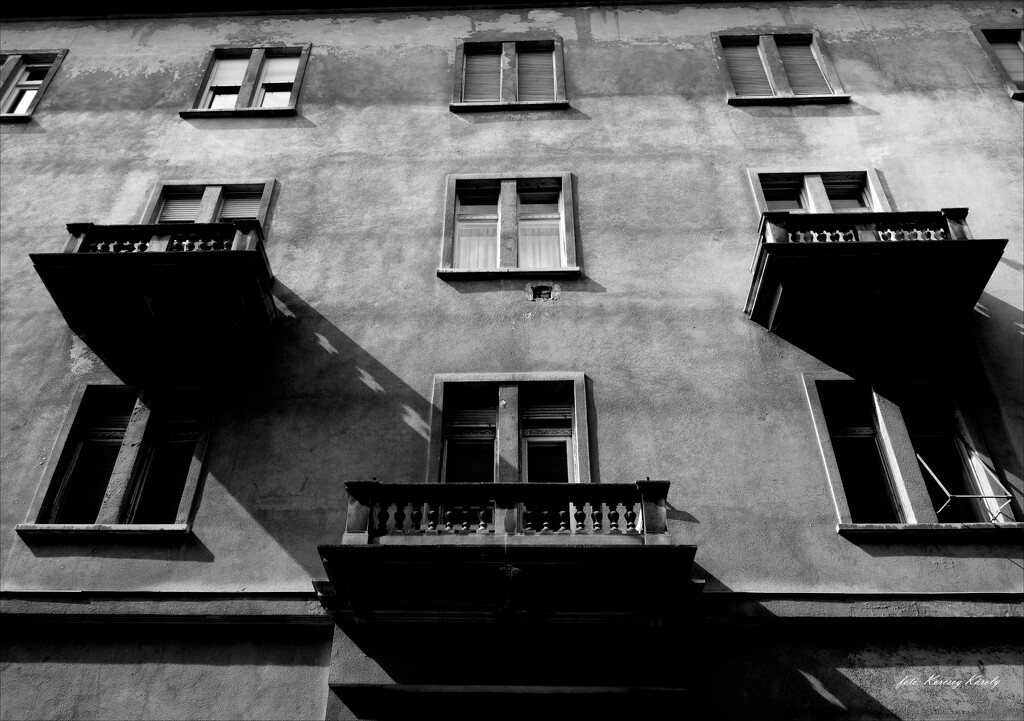 Balconies and windows by kork